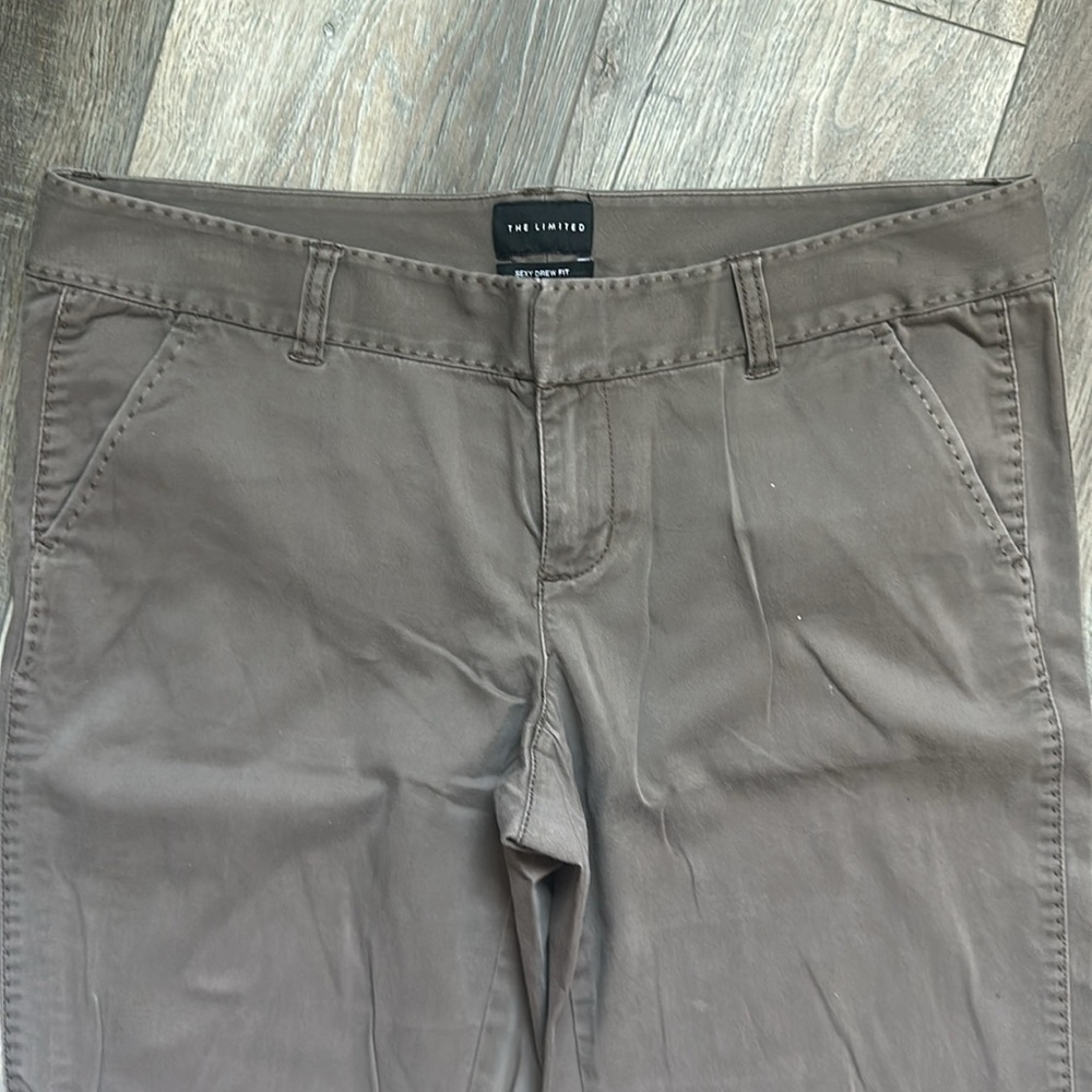 The Limited pants Sexy Drew Fit size 10 tan career comfort - Picture 4 of 8